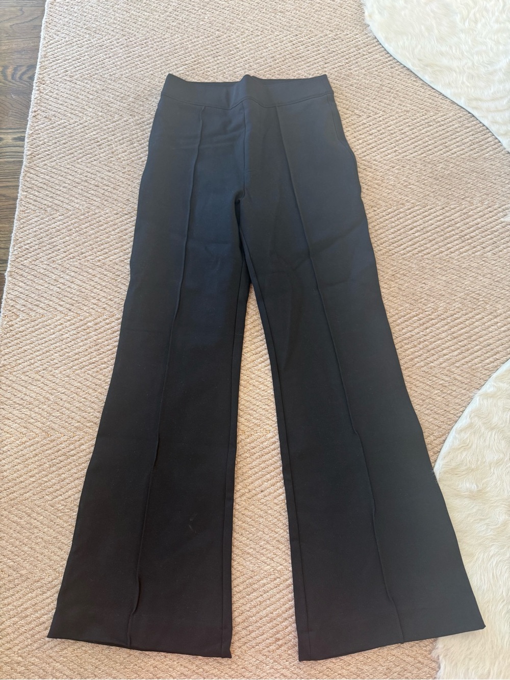 Spanx Classic Black Wide-Leg Pants